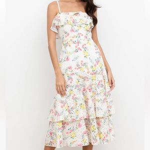 NWT Yumi Kim San Juan Mulberry Ivory Floral Dress - Size 0